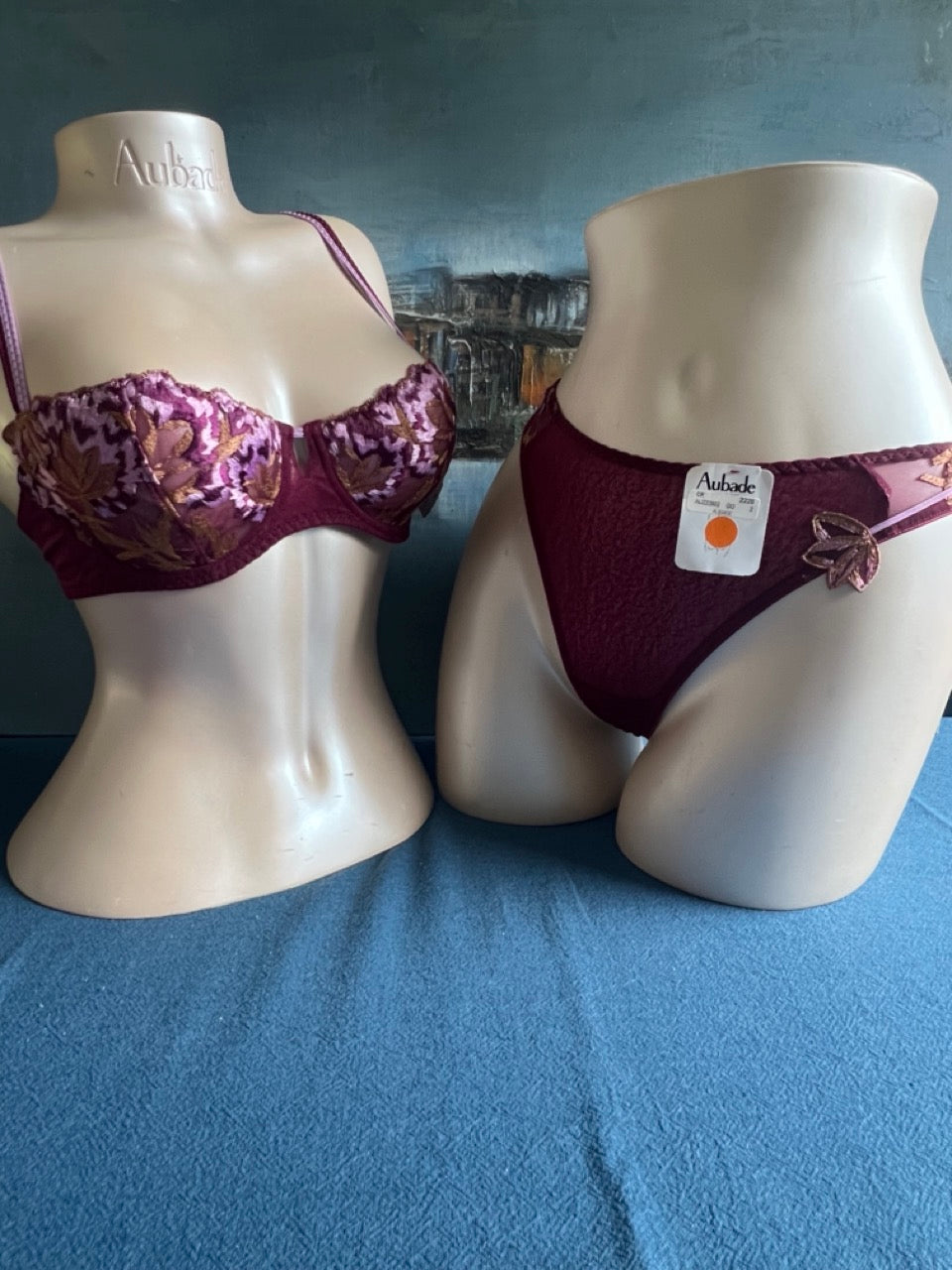 Culotte tanga - REFLET (rose) - Aubade