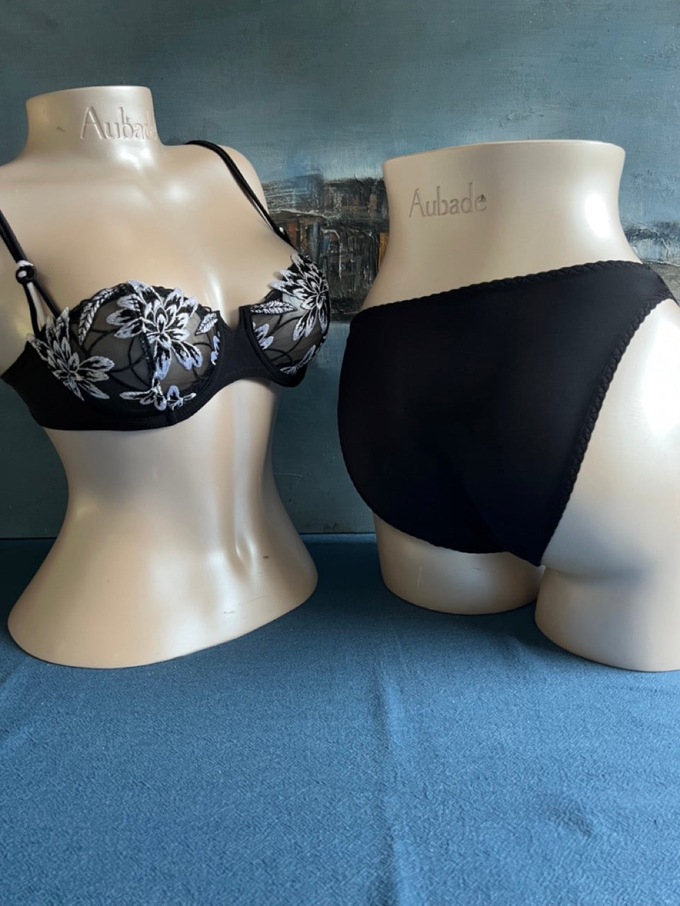 Culotte brésilienne - LOTUS (noir) - Aubade