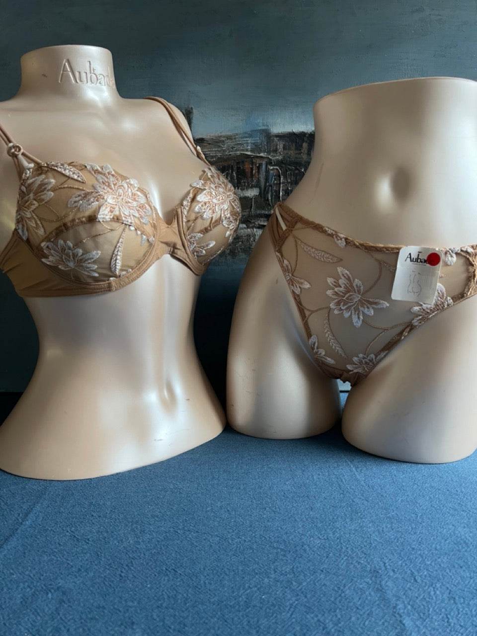 Culotte brésilienne - LOTUS (beige) - Aubade