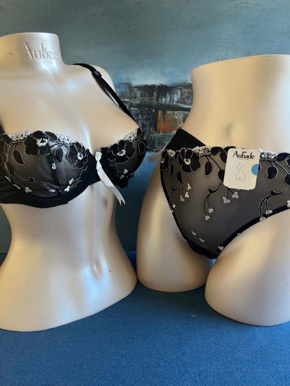 Culotte brésilienne - GEISHA (noir) - Aubade