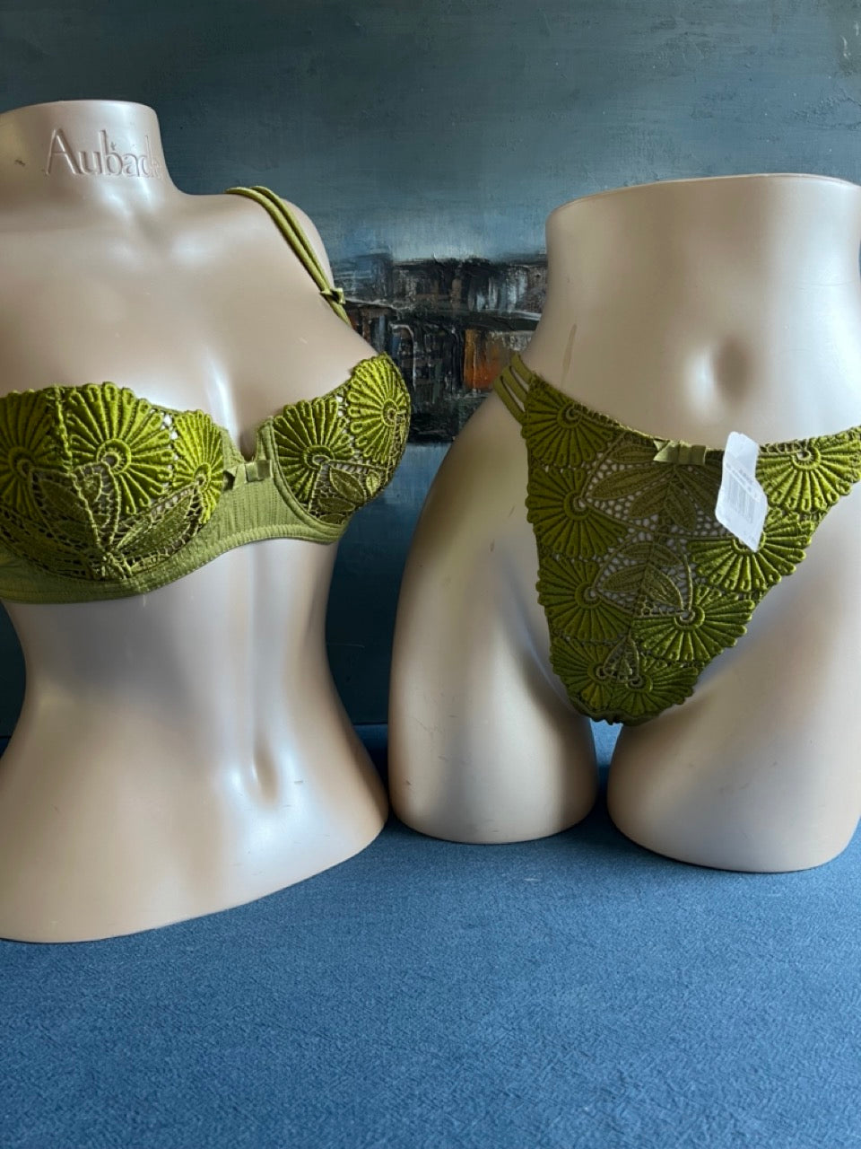 Culotte tanga - JAZZ (vert) - Aubade