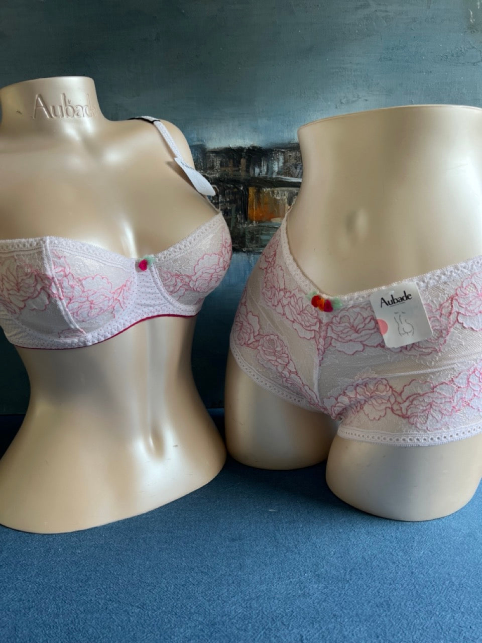 Culotte shorty - GARDEN PARTY (blanc) - Aubade