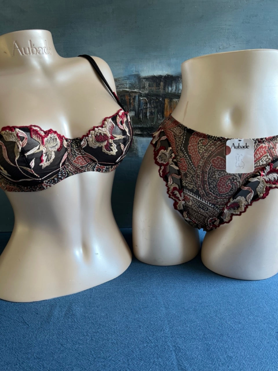 SG corbeille - JARDIN D'IRIS (noir) - Aubade