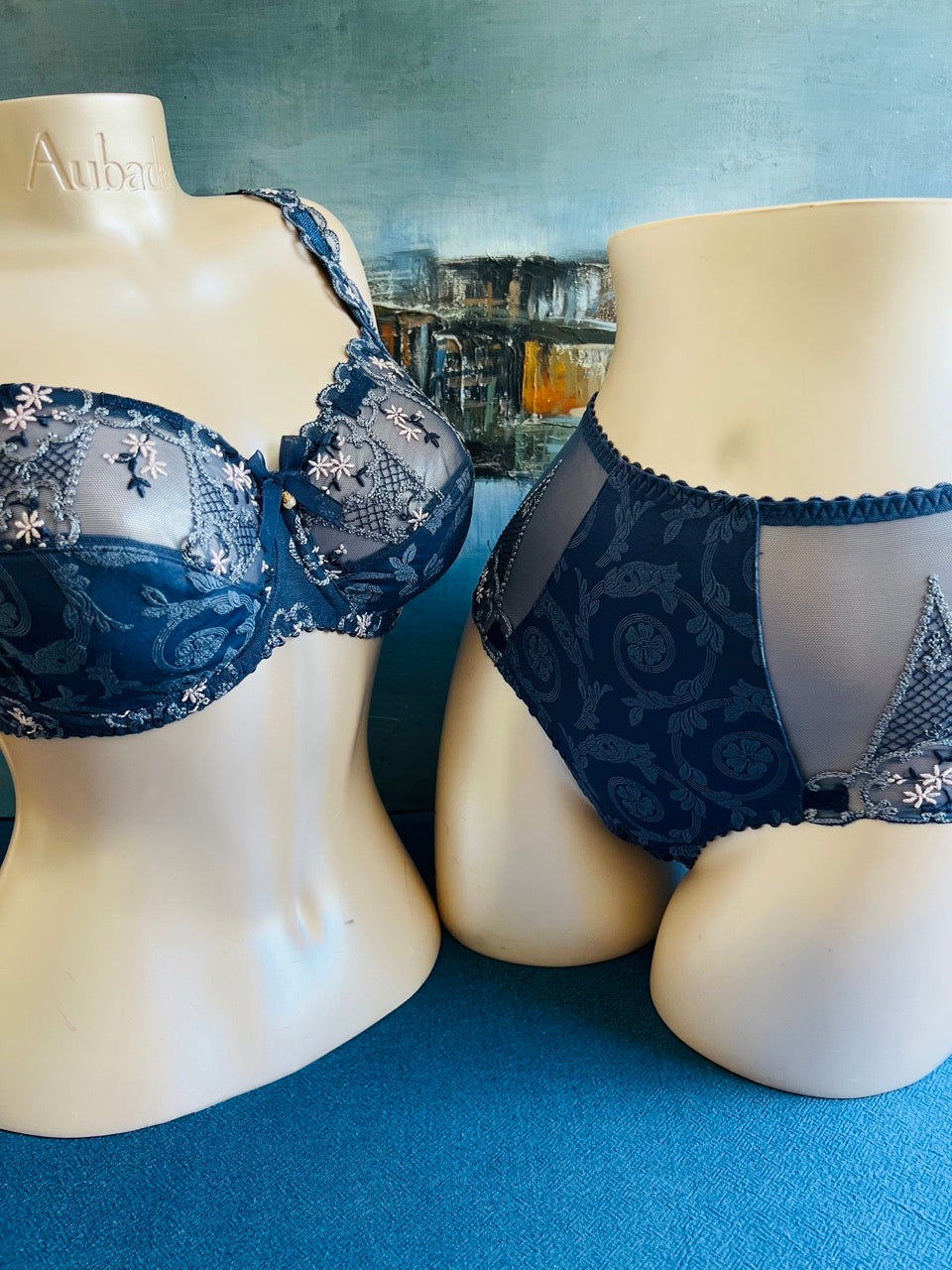 Culotte slip haut - MARIE ANTOINETTE - Louisa Bracq