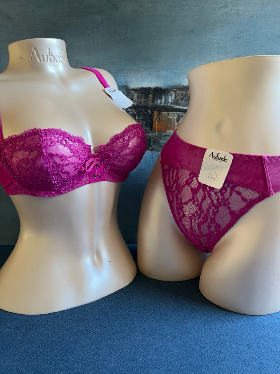 Culotte italienne - FOLIE INTENSE (rose) - Aubade