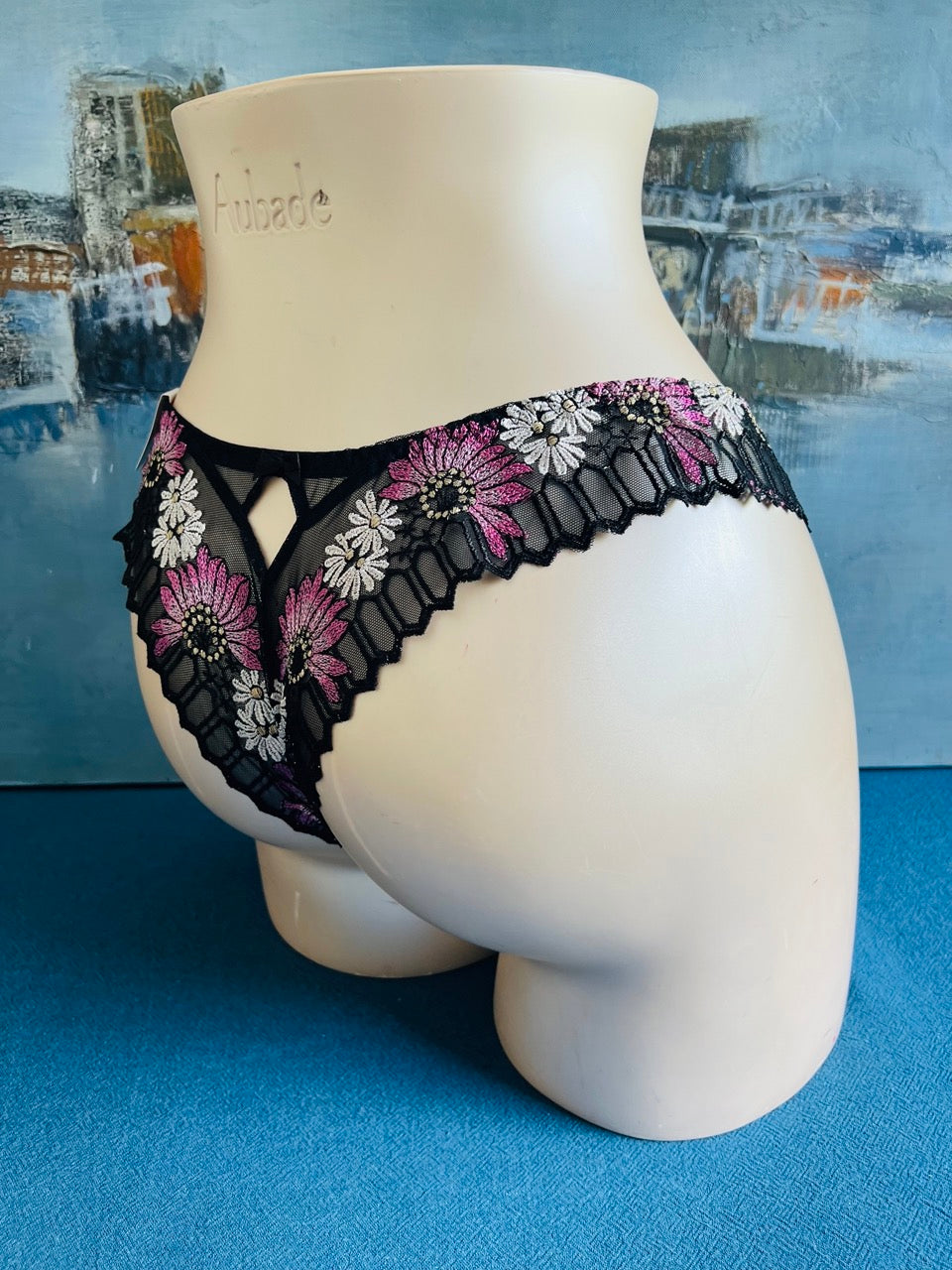 Culotte tanga - FLOWER POWER - Louisa Bracq