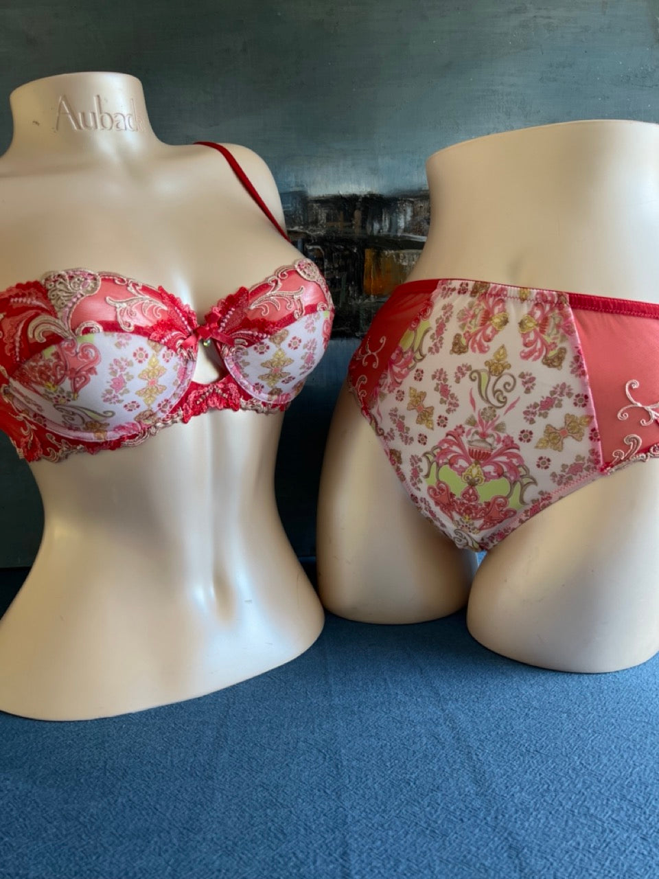 SG corbeille - FLORAISON CORAIL - Lise Charmel