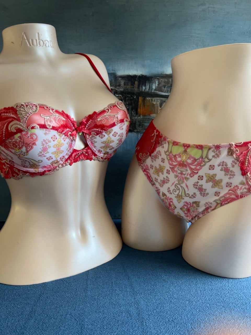 Culotte brésilienne - FLORAISON CORAIL - Lise Charmel