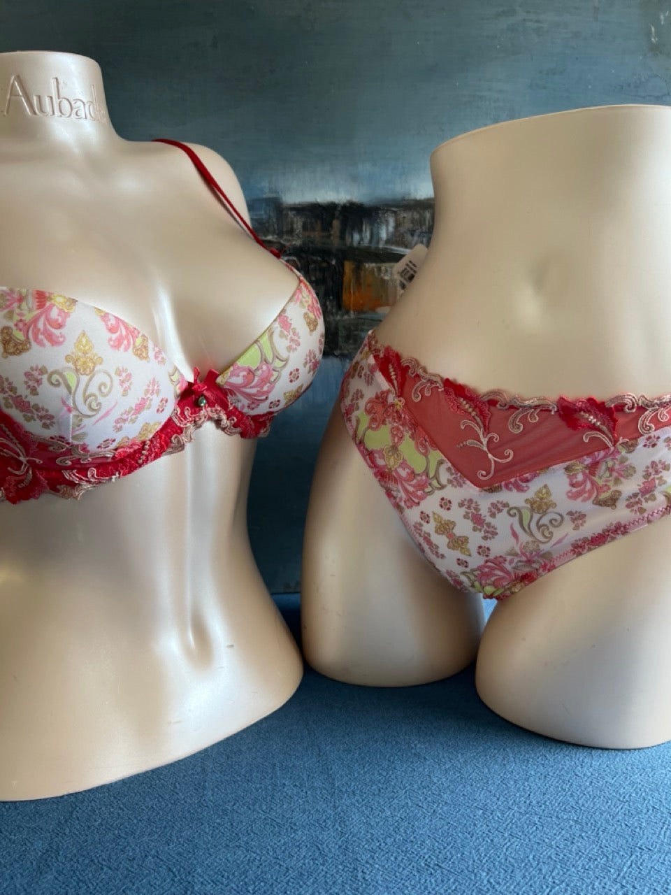Culotte italienne - FLORAISON CORAIL - Lise Charmel