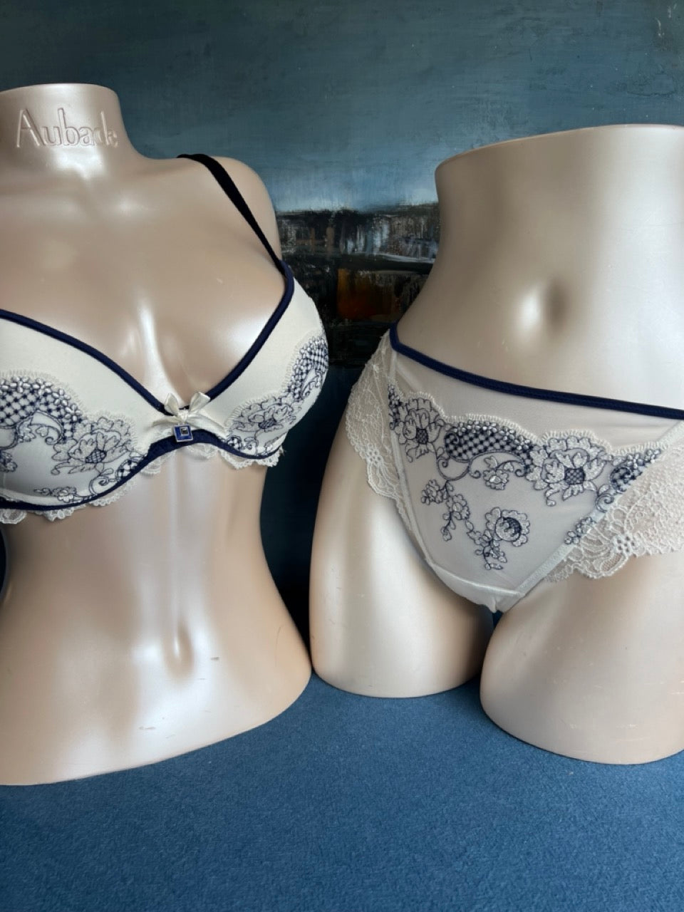 Culotte tanga - FRAGRANCE VOYAGE (bleu) - Lise Charmel