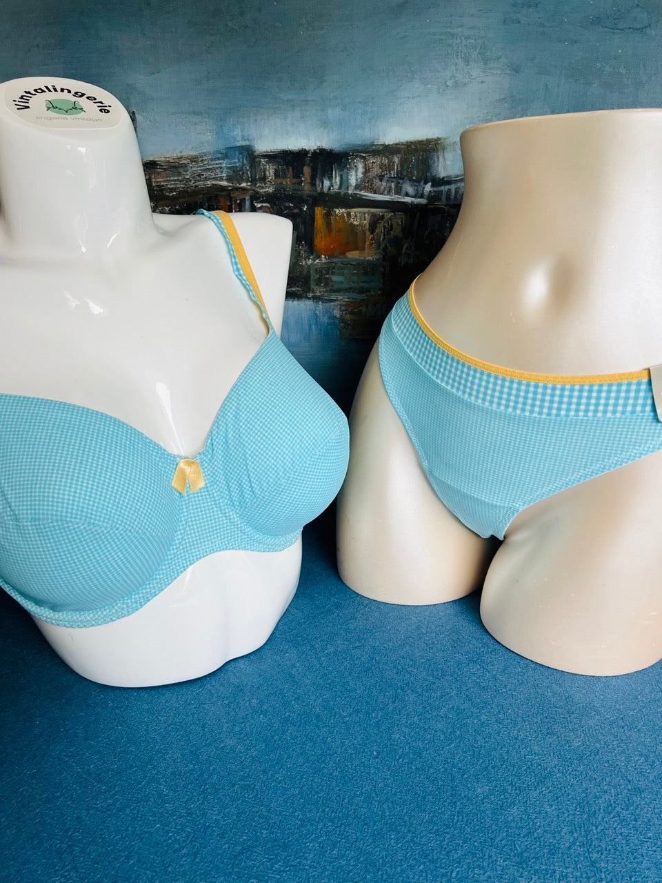 Culotte tanga - OLIVIERO (bleu) - Marie Jo (l'Aventure)