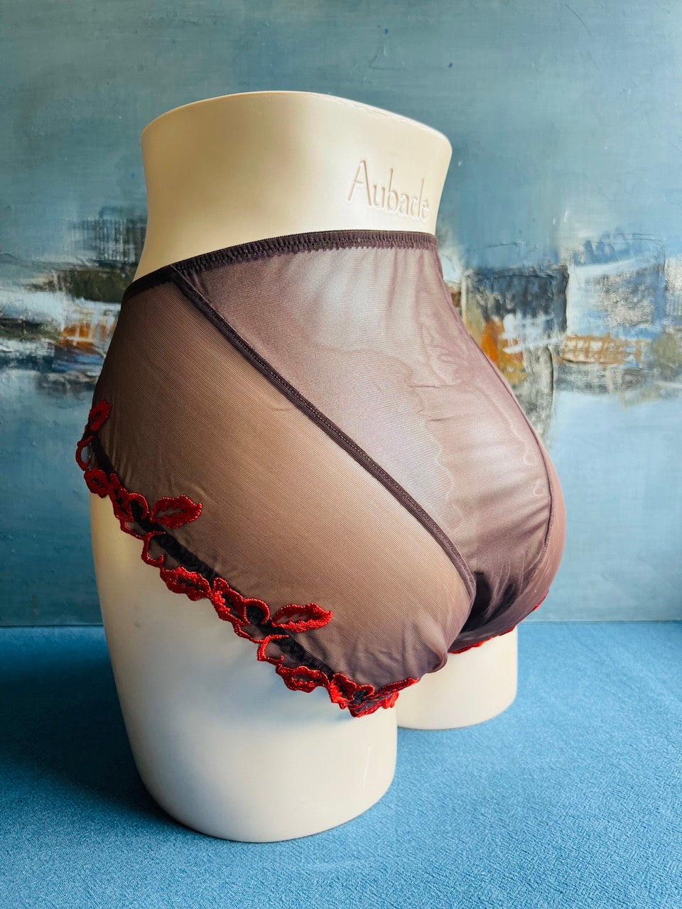 Culotte slip haut - PARIS DIVA marron - Lise Charmel