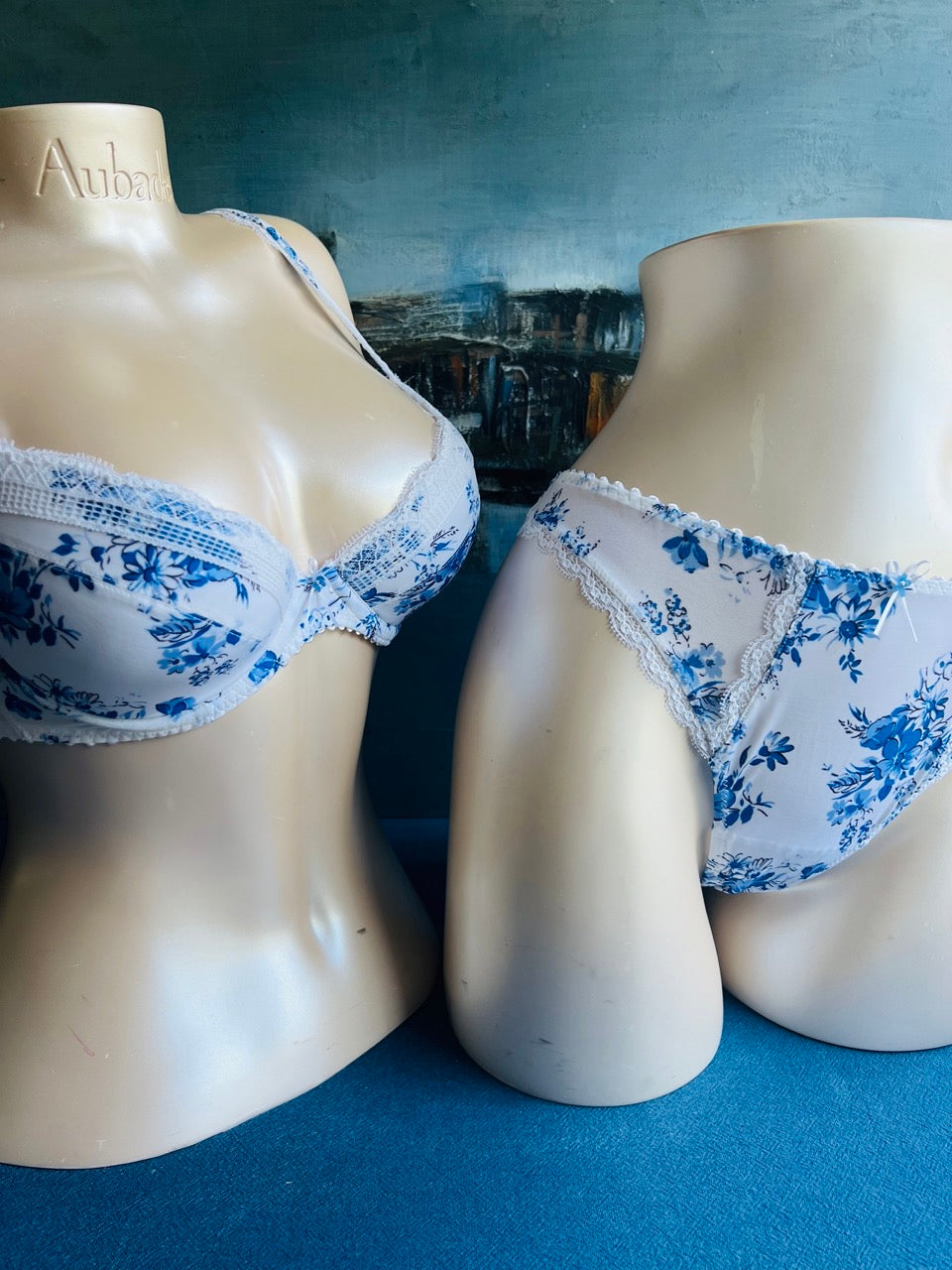 Culotte tanga bleu - ELODIE - Marie Jo