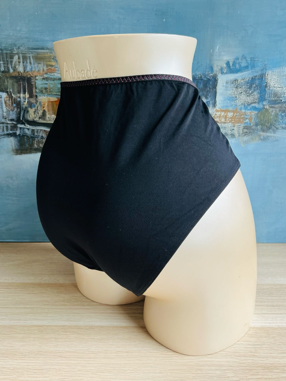 Culotte slip haut - KATARINA noir - Simone Pérèle