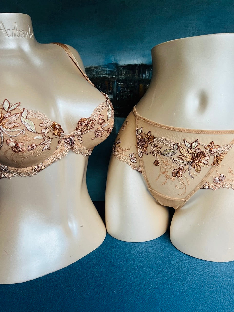 Culotte shorty (beige) - LODGE EN FLEURS - Lise Charmel