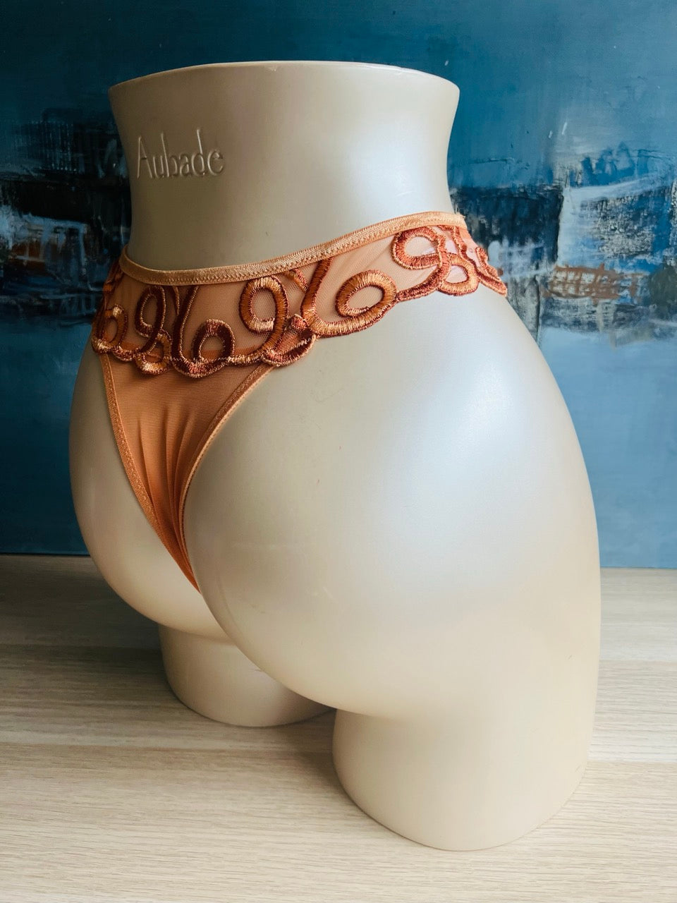 Culotte tanga - SAMARA (orange) - Simone Pérèle
