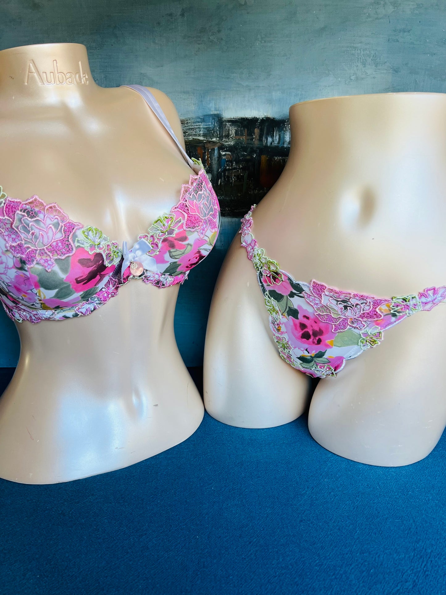 Culotte string blanc - JARDINS INTIMES - Lise Charmel