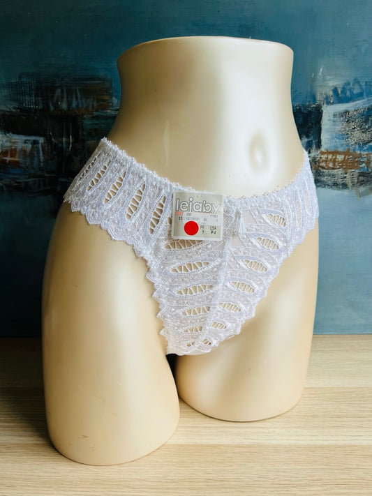 Culotte tanga - HYPNOSE (blanc) - Lejaby