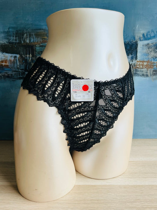 Culotte tanga - HYPNOSE (noir) - Lejaby