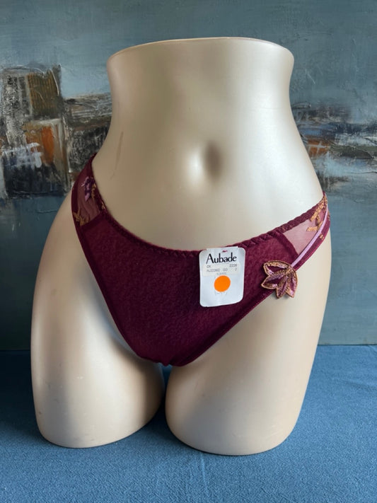 Culotte tanga - REFLET (rose) - Aubade