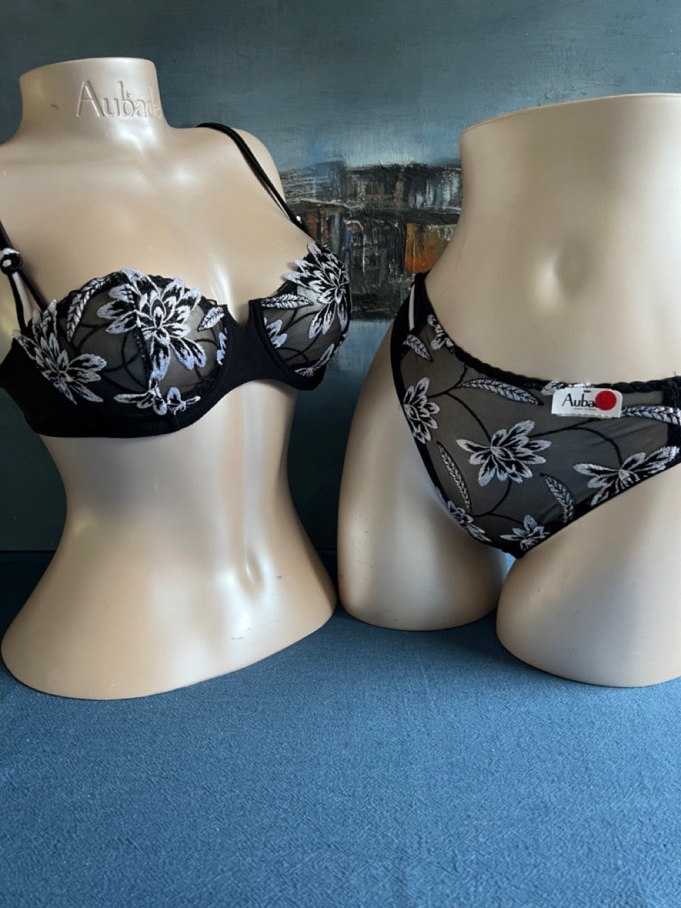 Culotte brésilienne - LOTUS (noir) - Aubade