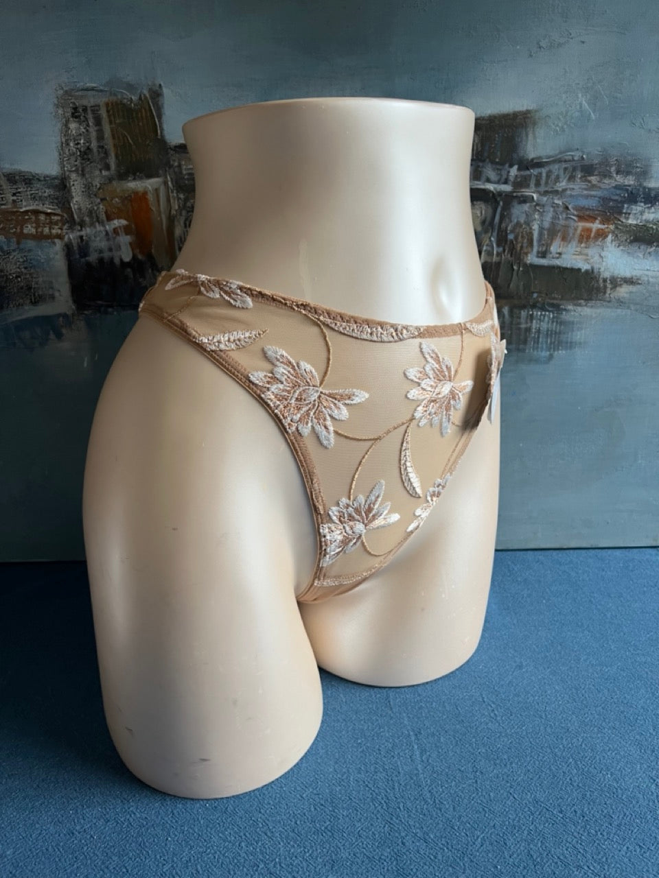 Culotte tanga - LOTUS (beige) - Aubade