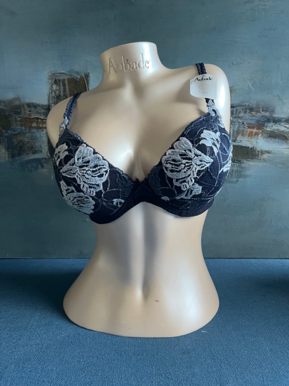 SG push up - ART DECO (bleu) - Aubade