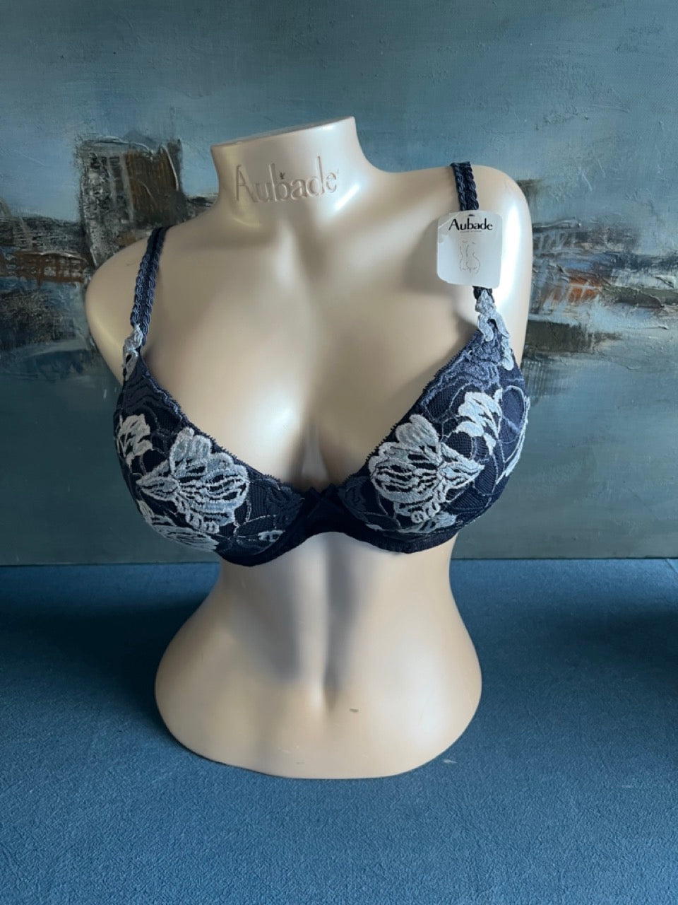 SG push up - ART DECO (bleu) - Aubade