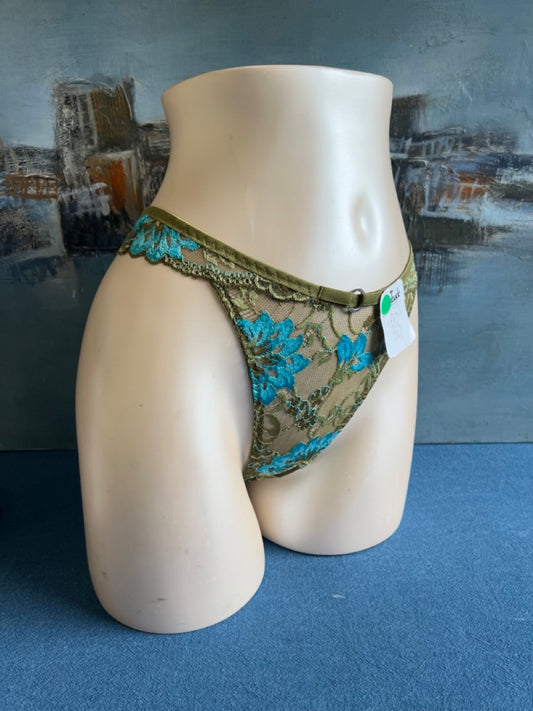 Culotte tanga - FLAMME (vert) - Aubade