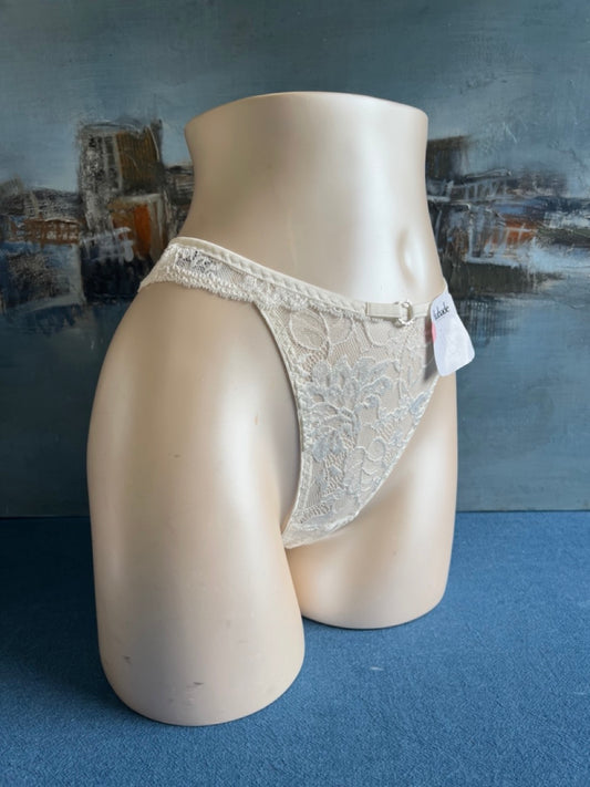 Culotte tanga - FLAMME (blanc) - Aubade