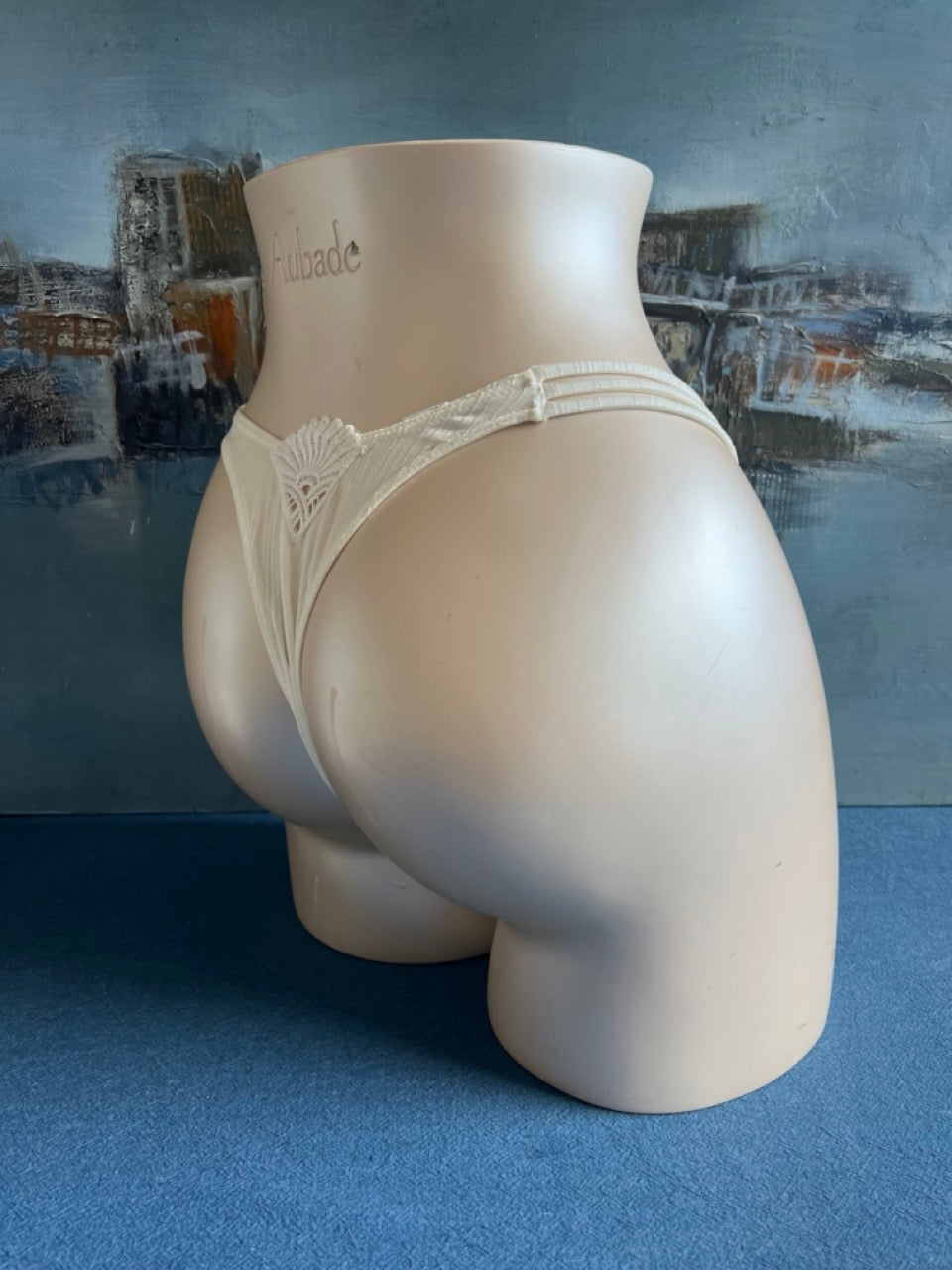 Culotte tanga - JAZZ (blanc) - Aubade