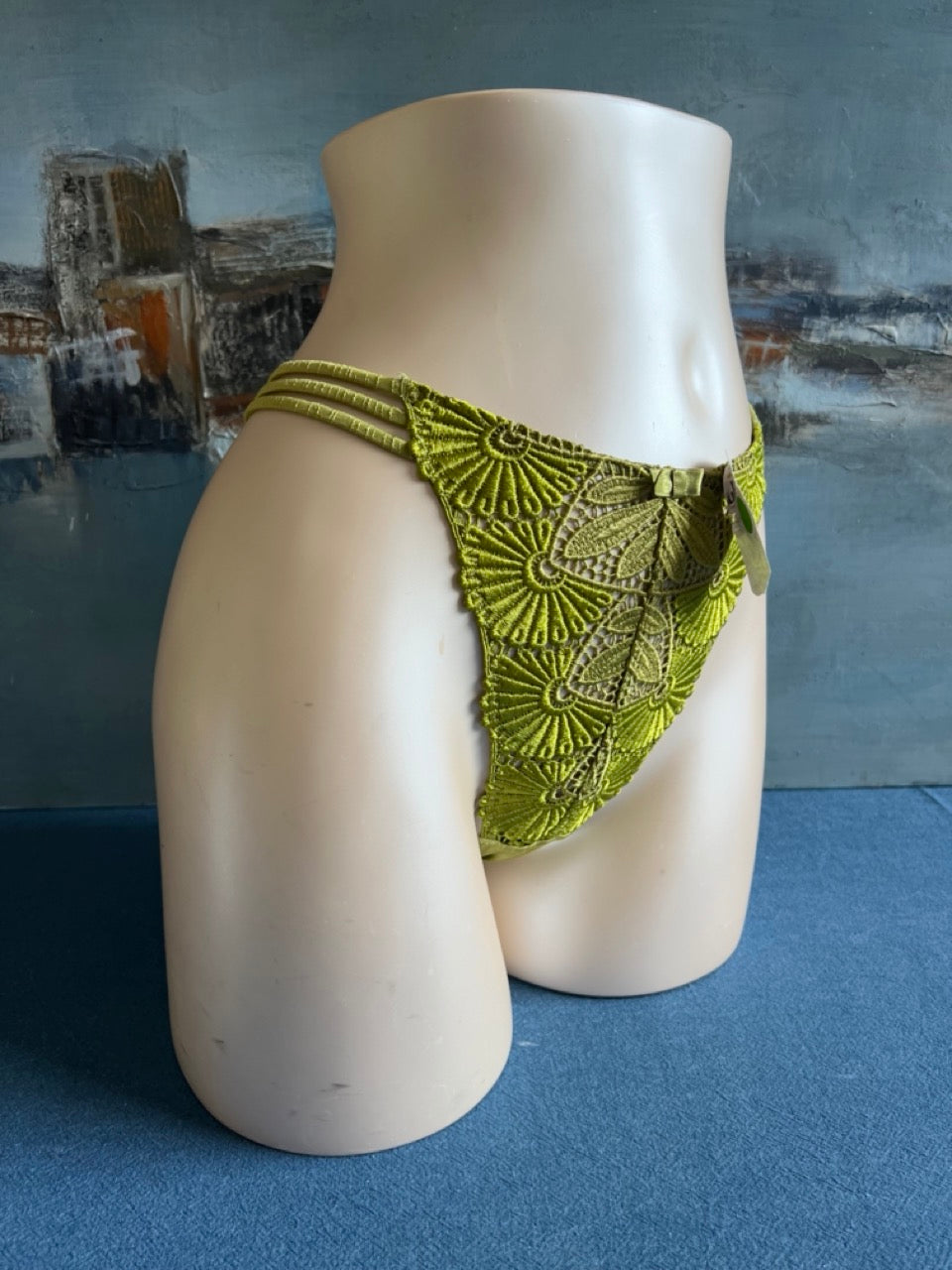 Culotte tanga - JAZZ (vert) - Aubade