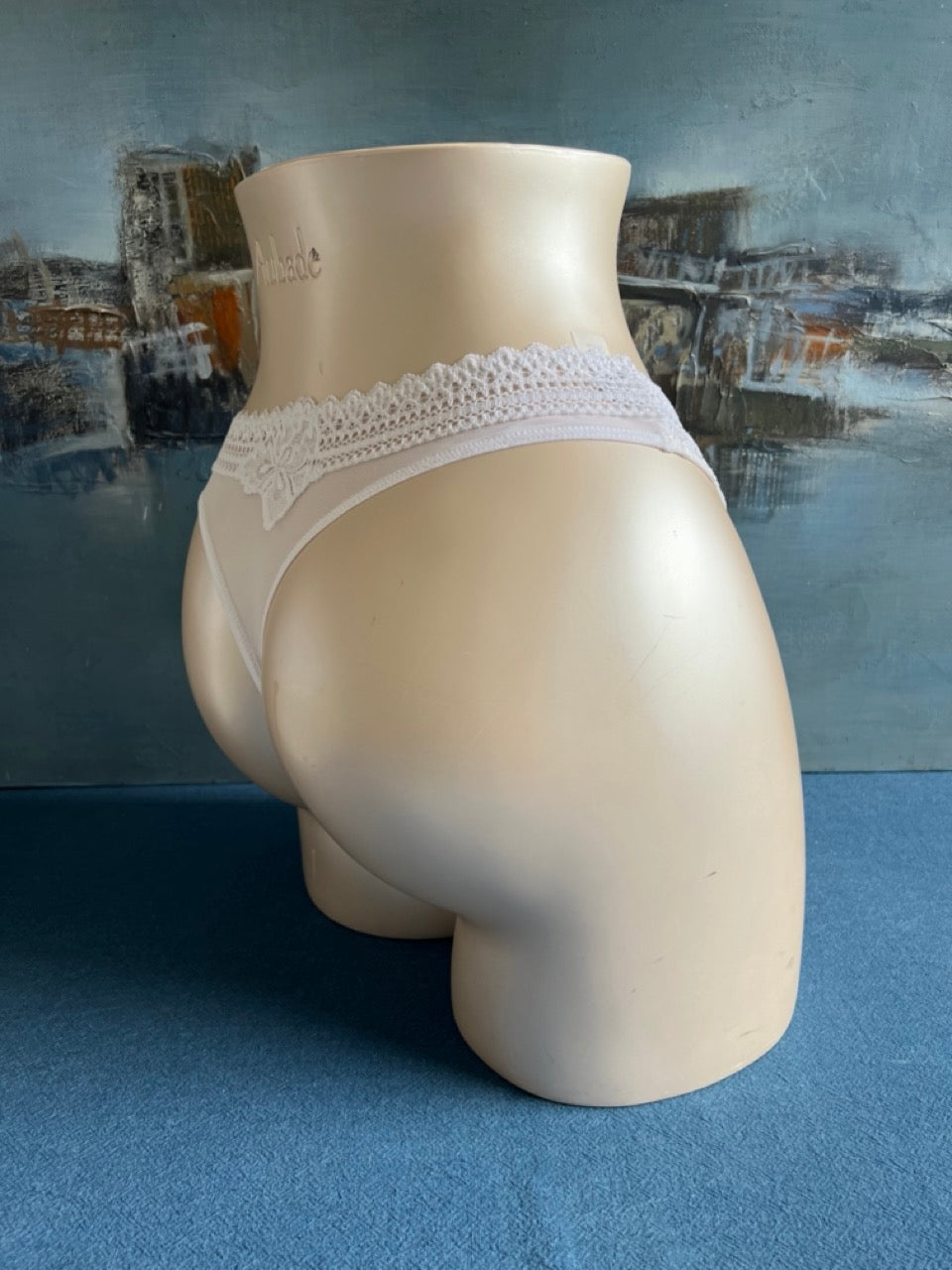 Culotte tanga - ALHAMBRA (blanc) - Aubade