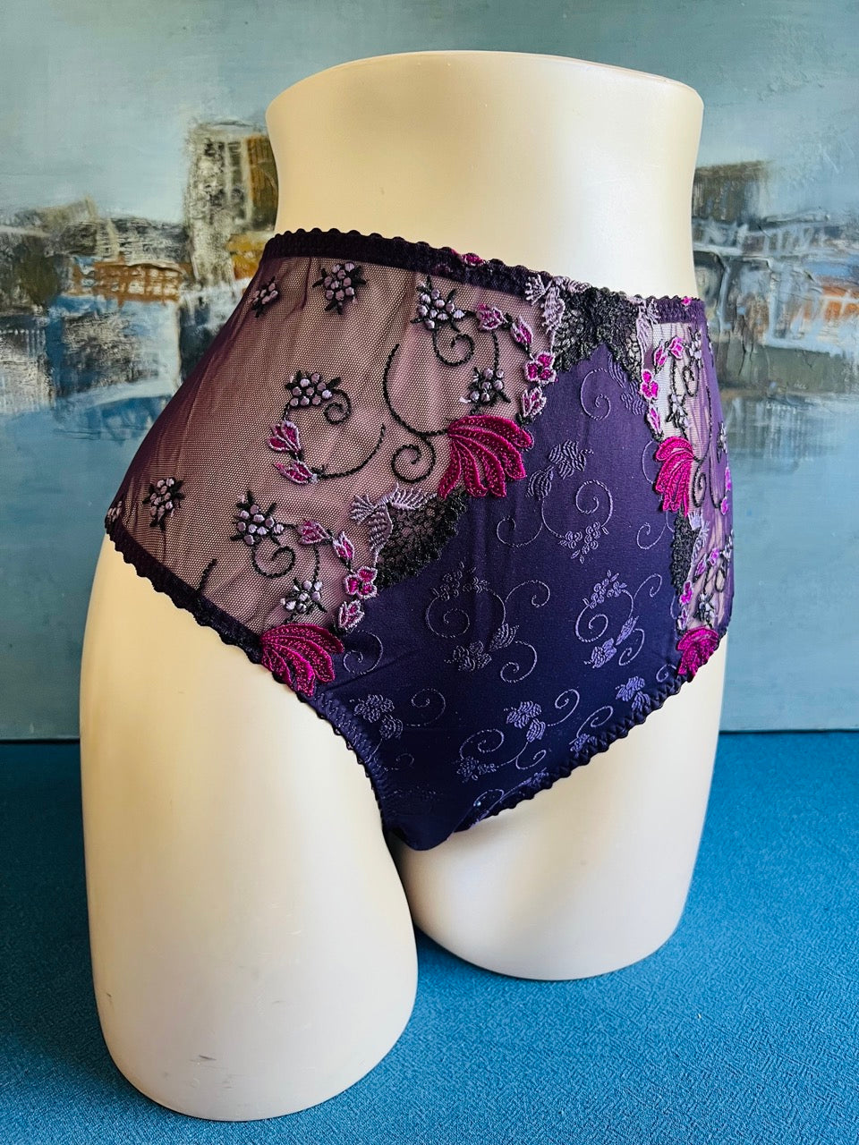 Culotte slip haut - OPHELIA - Louisa Bracq