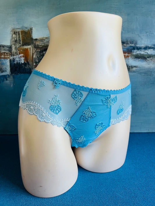 Culotte shorty bleu - TESS - Louisa Bracq