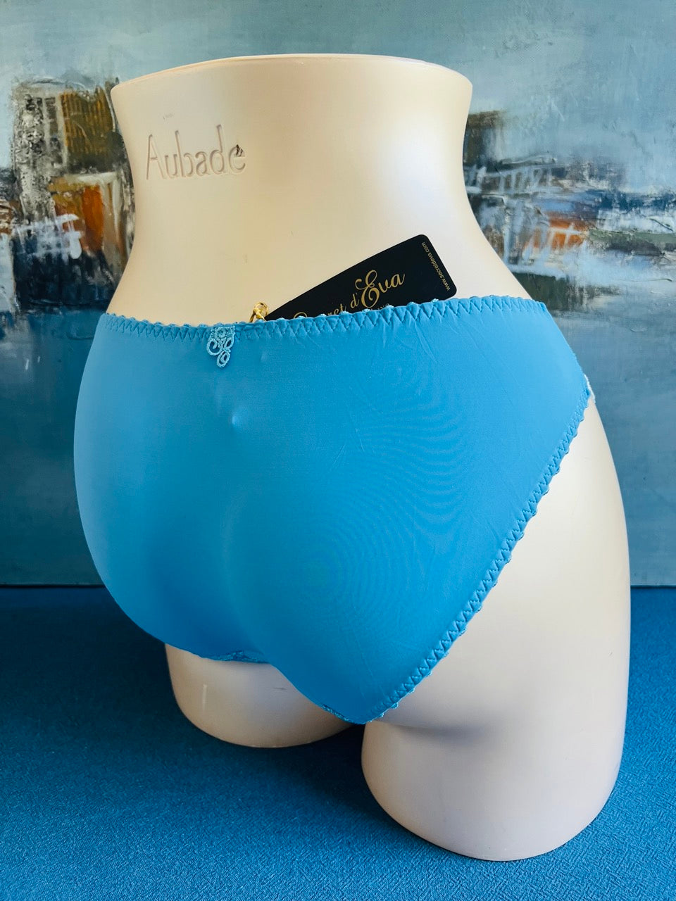 Culotte brésilienne bleu - TESS - Louisa Bracq