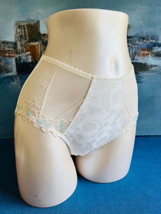 Culotte slip haut - MARIE ANTOINETTE - Louisa Bracq