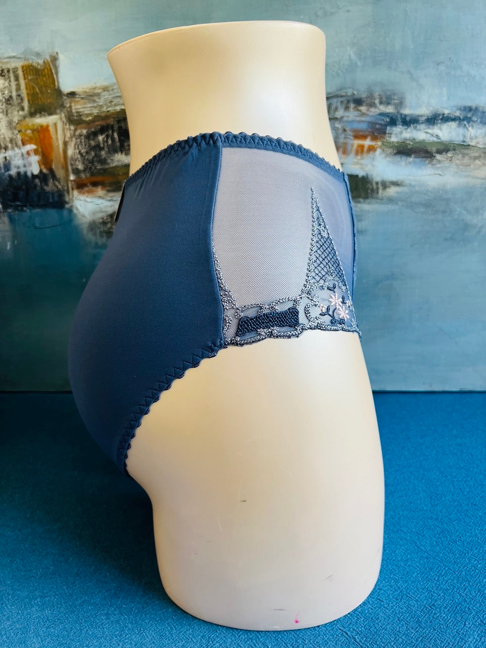 Culotte slip haut - MARIE ANTOINETTE - Louisa Bracq