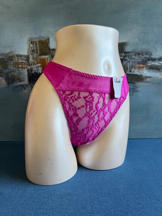 Culotte tanga - FOLIE INTENSE (rose) - Aubade