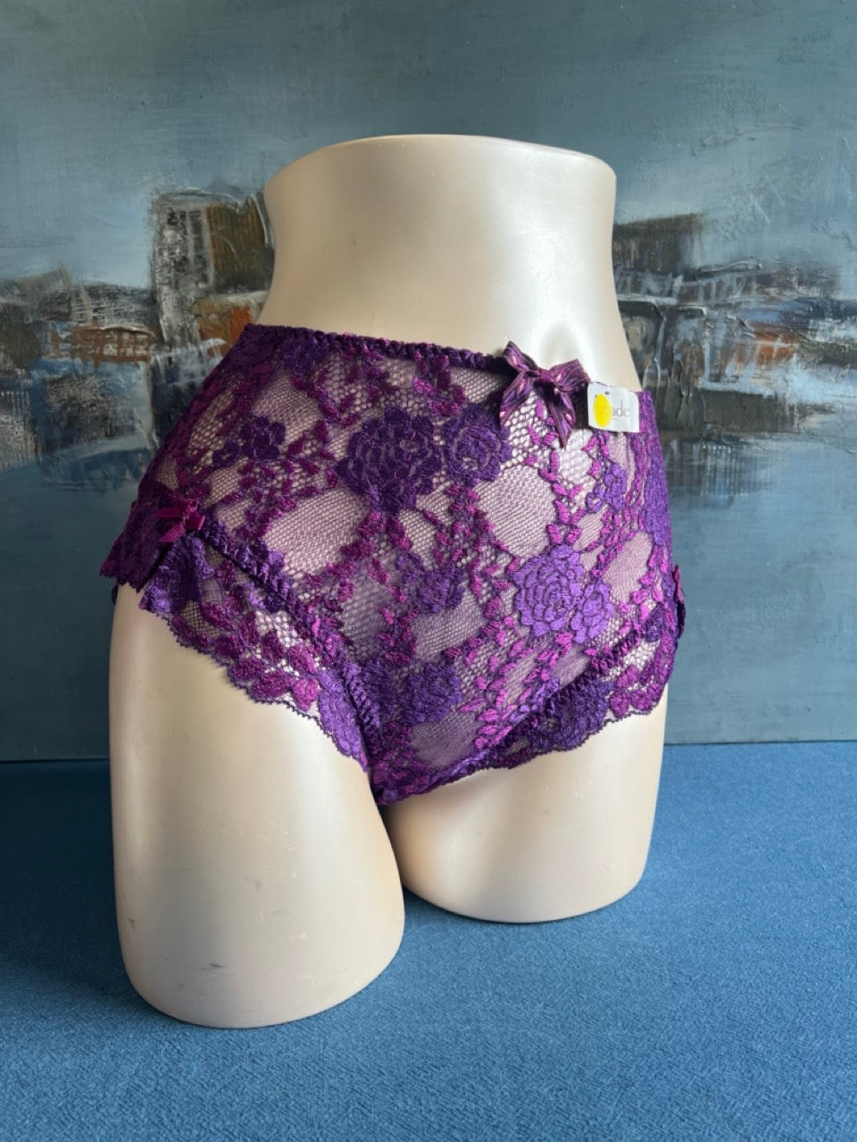 Culotte slip haut - VOLGA (violet) - Aubade