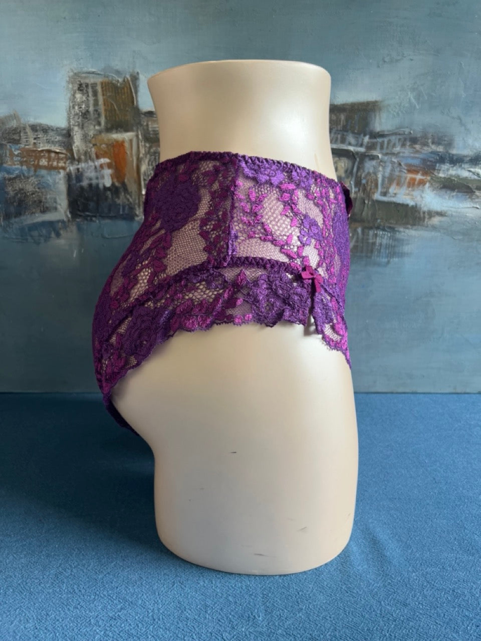 Culotte slip haut - VOLGA (violet) - Aubade