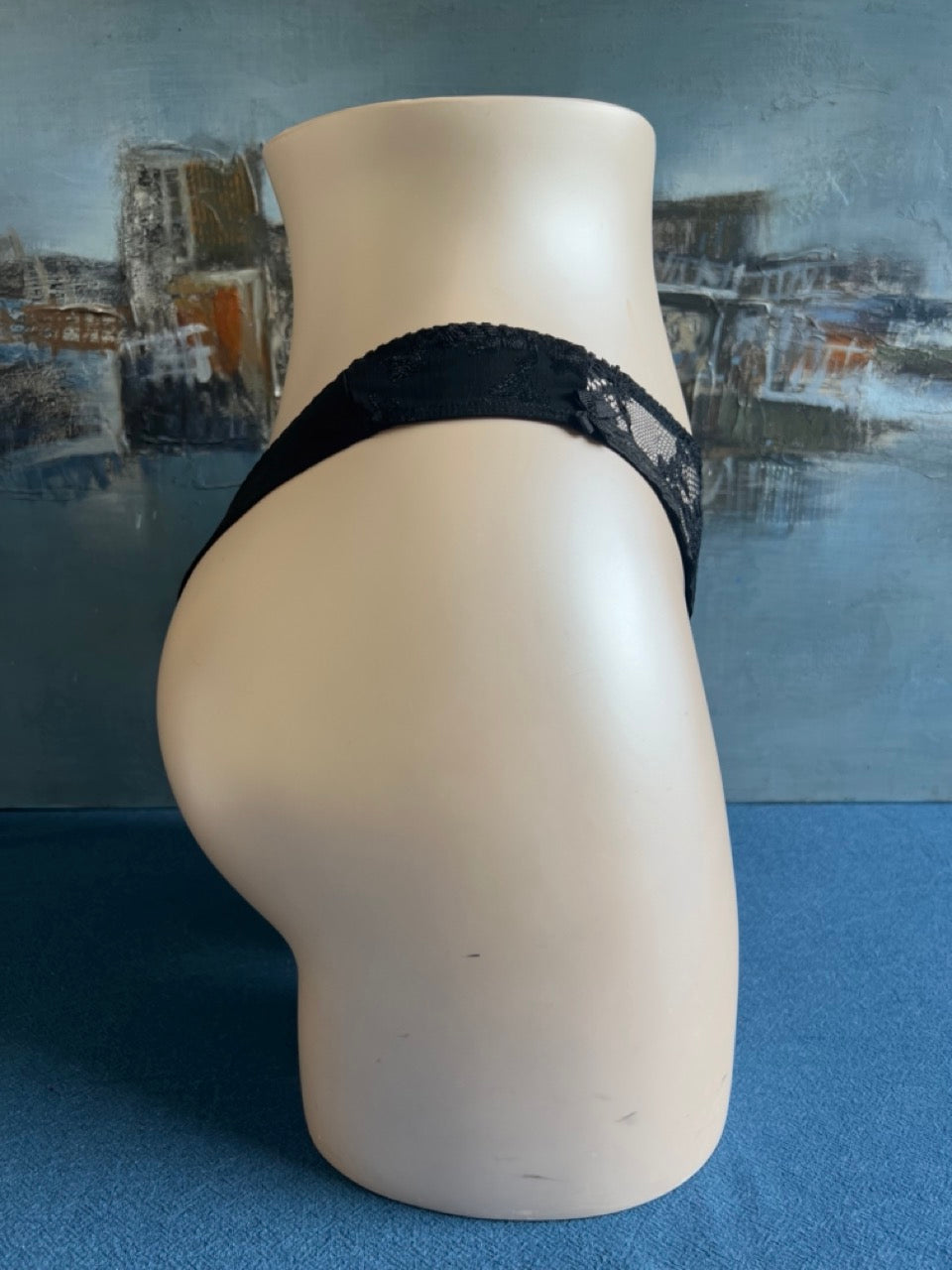 Culotte tanga - VOLGA (noir) - Aubade