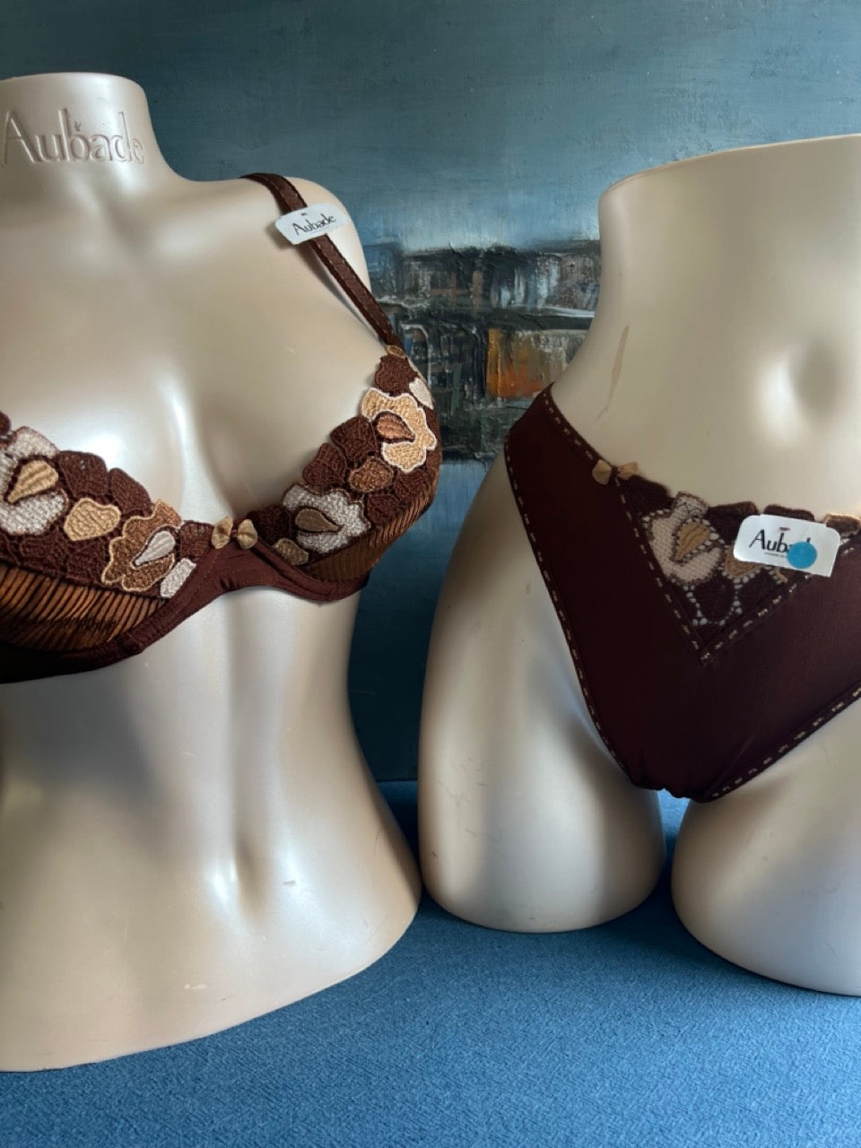 Culotte brésilienne - MOSAIQUE (marron) - Aubade