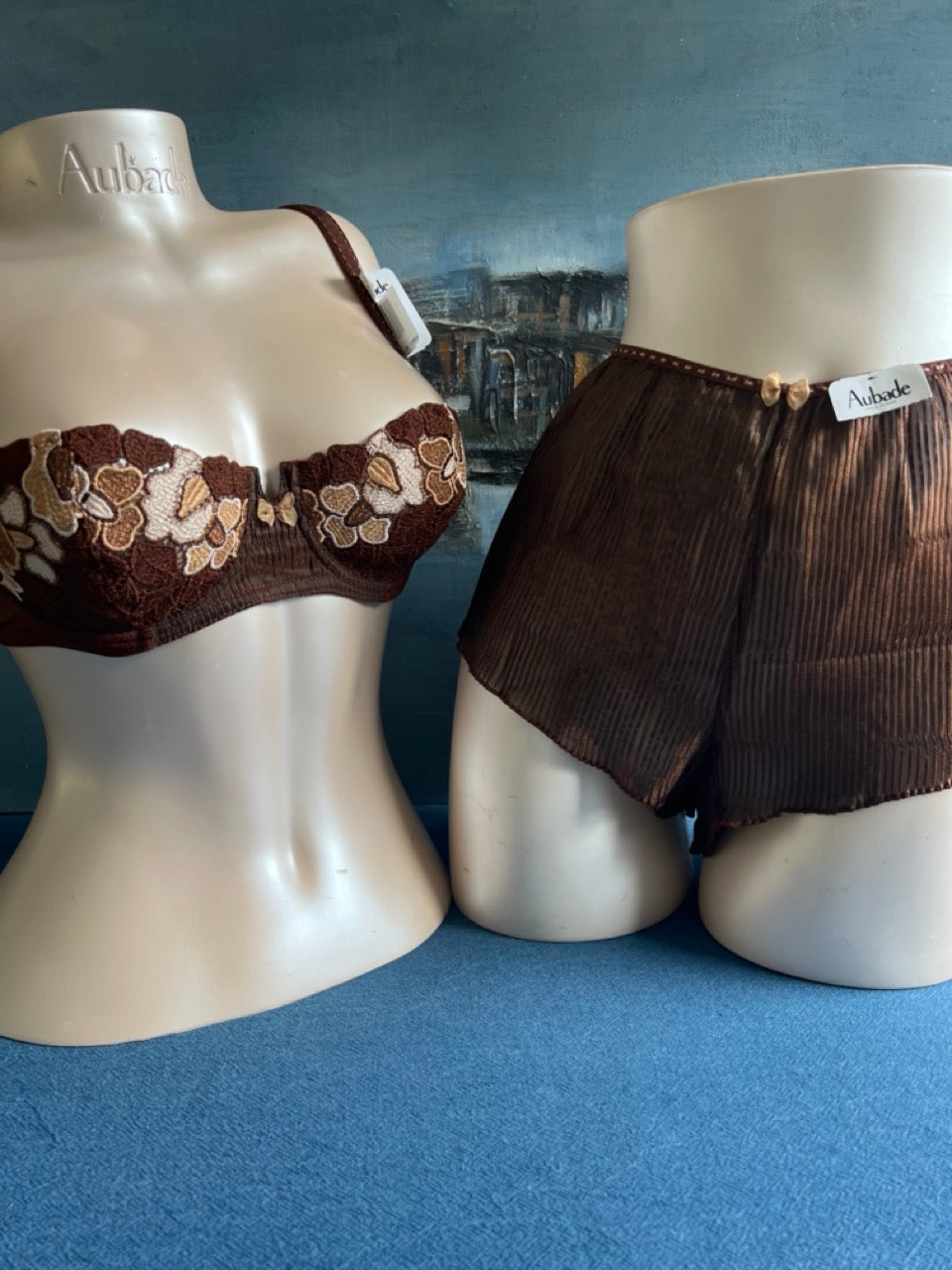 Culotte shorty - MOSAIQUE (marron) - Aubade