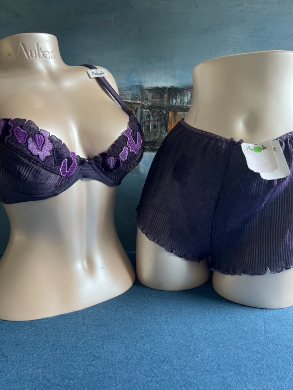 Culotte shorty - MOSAIQUE (violet) - Aubade