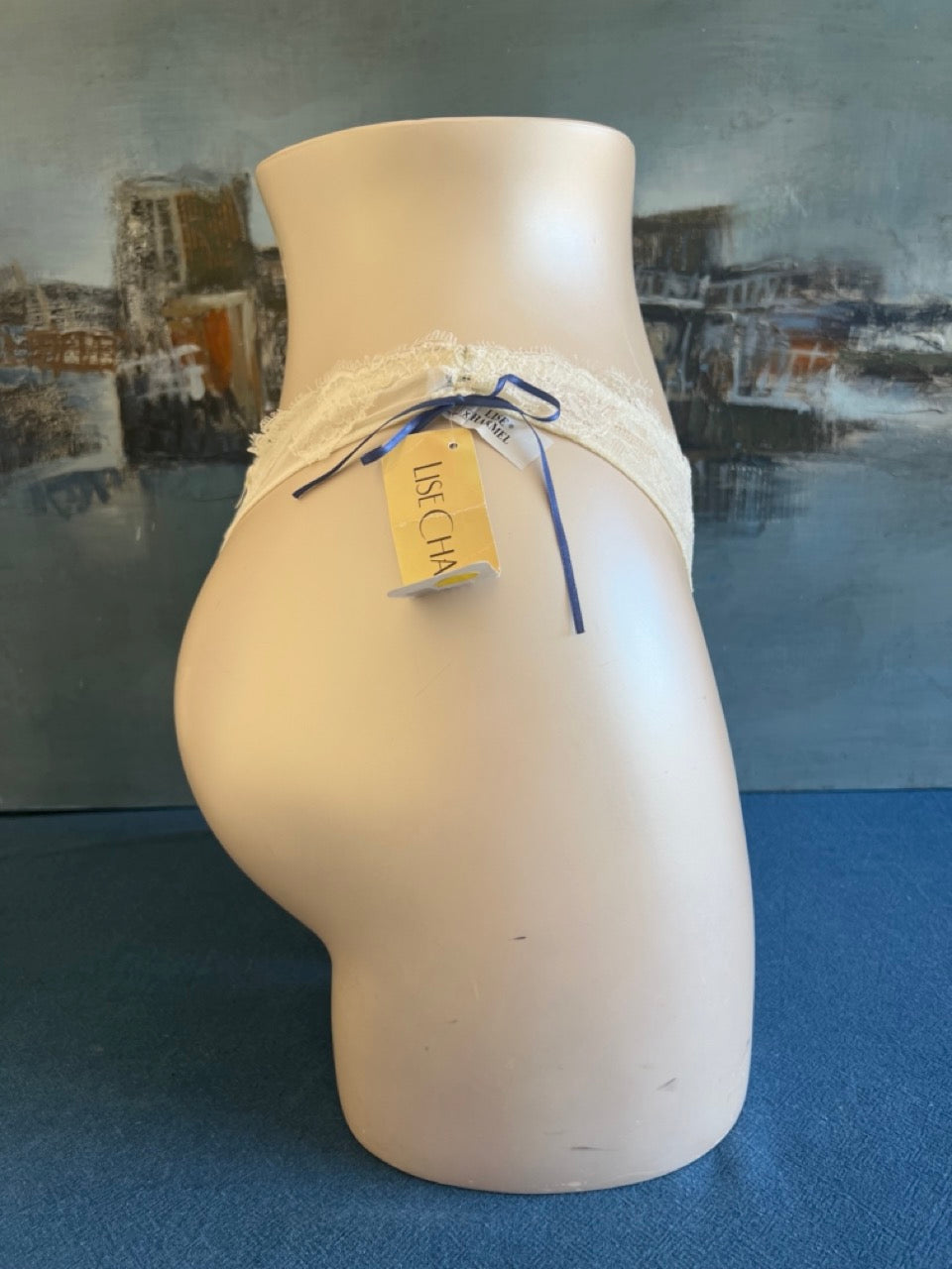Culotte tanga - ELEGANCE REGATE (blanc) - Lise Charmel