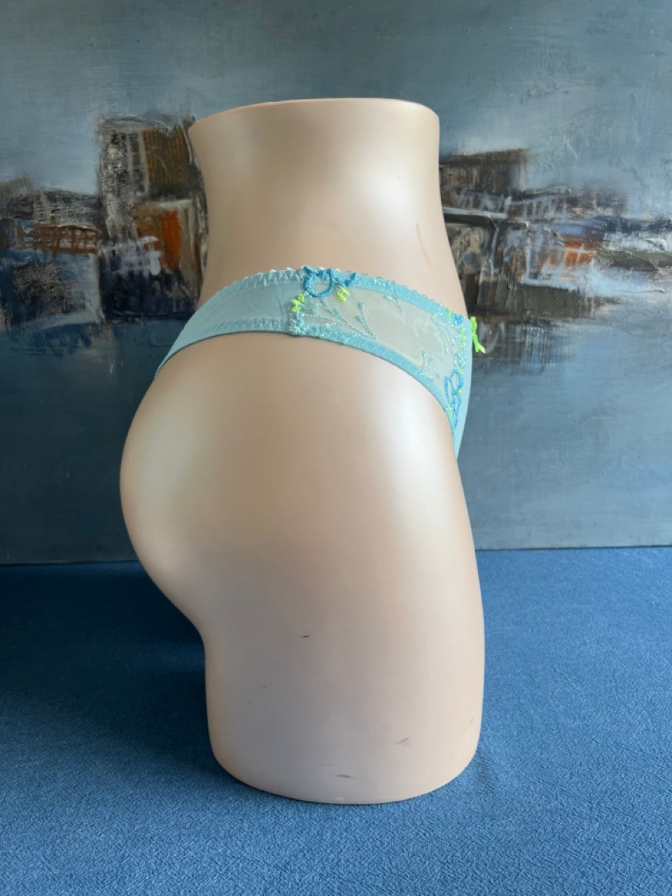 Culotte tanga - AURORA bleu - Prima Donna