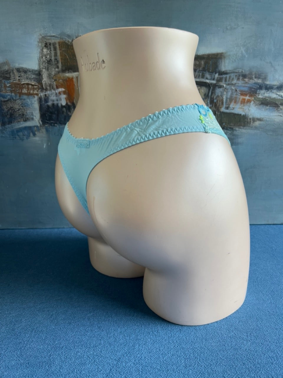 Culotte tanga - AURORA bleu - Prima Donna