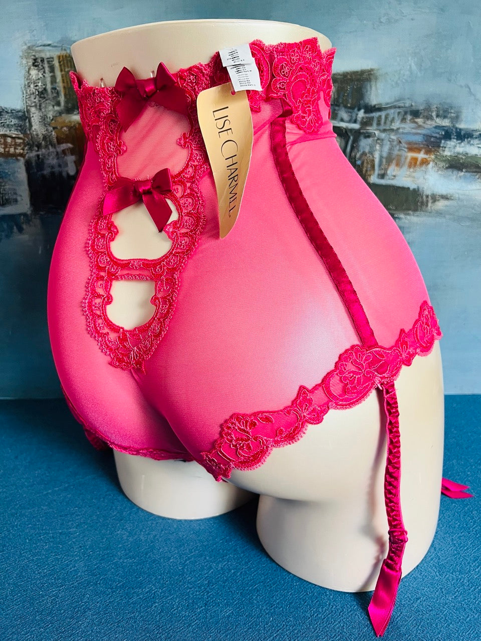 Culotte italienne porte-jarretelles - LISE IN LOVE - Lise Charmel
