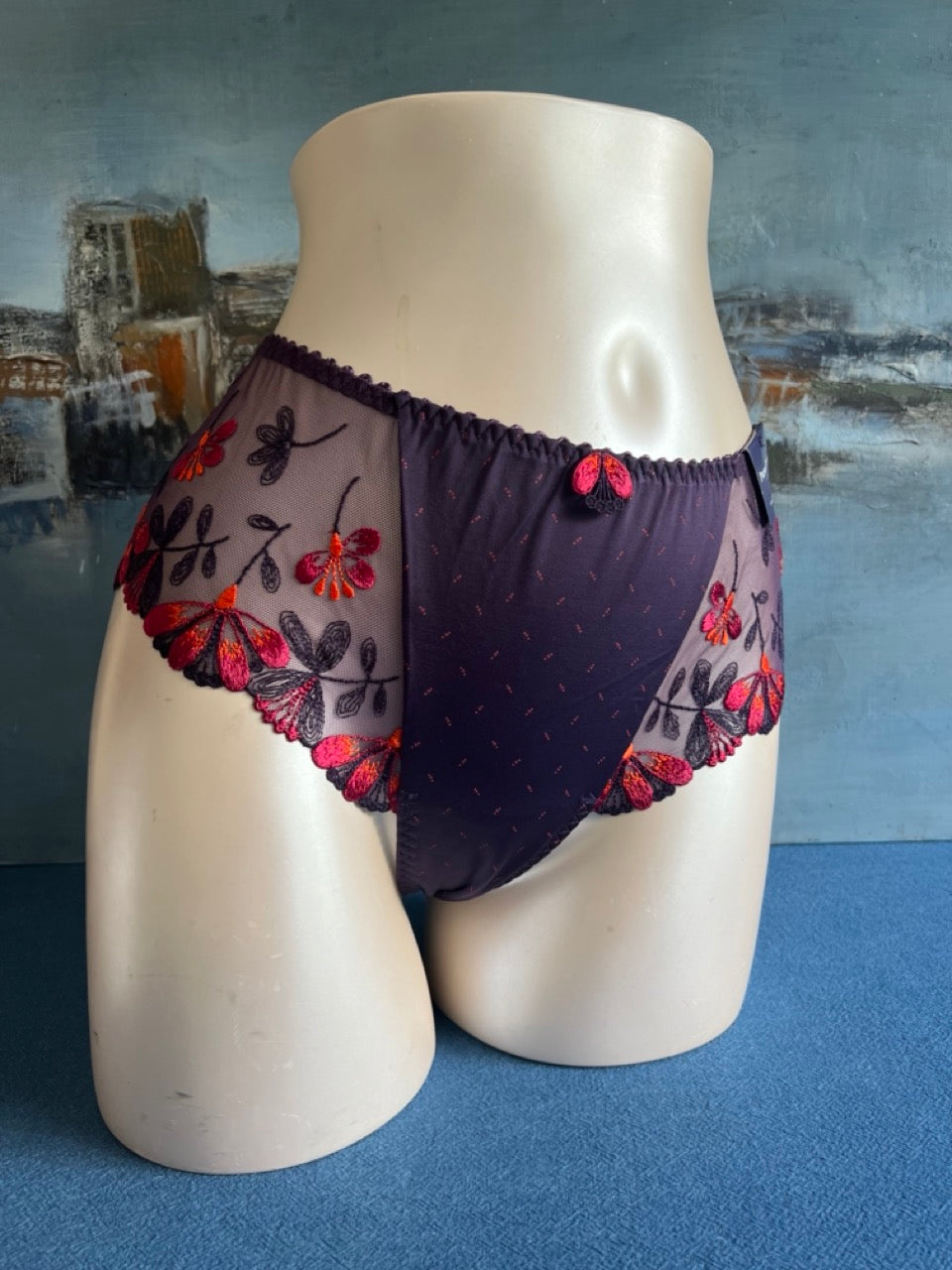 Culotte shorty - BELLEVILLE (violet) - Prima Donna